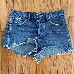 Agolde Shorts Parker Vintage Rock Steady